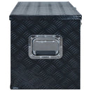 vidaXL fekete alumíniumdoboz 1085 x 370 x 400 mm