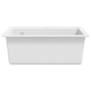 vidaXL fehér, egymedencés gránit mosogatótálca