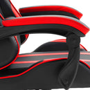 vidaXL piros műbőr gamer szék