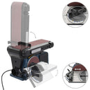 vidaXL elektromos korong- és szalagcsiszoló gép 370 W 150 mm