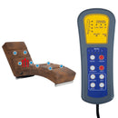 vidaXL barna masszázsfunkciós művelúr dívány