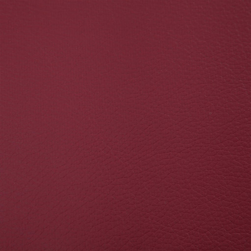 vidaXL bordó műbőr pad tárolórekesszel 116 cm