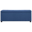 vidaXL kék poliészter pad tárolórekesszel 116 cm