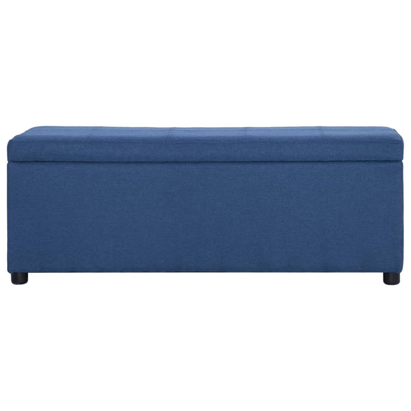vidaXL kék poliészter pad tárolórekesszel 116 cm