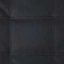 vidaXL fekete masszázsfunkciós műbőr dívány párnával