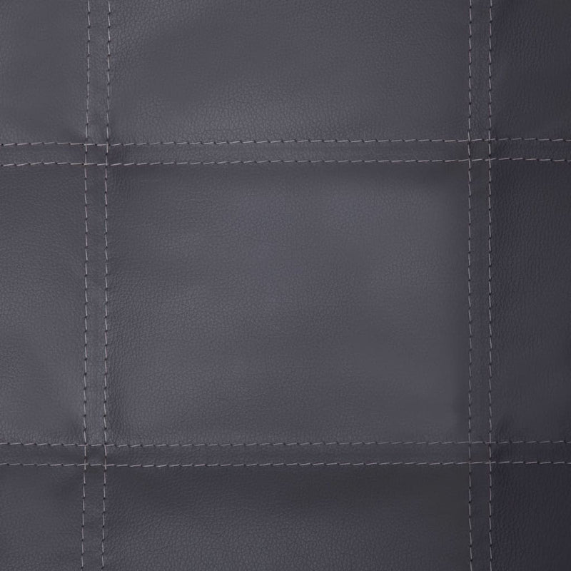 vidaXL szürke masszázsfunkciós műbőr dívány párnával