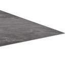 vidaXL Padlódeszkák 5,11 m² 55 pcs PVC Fekete és Fehér