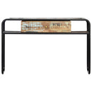 vidaXL tömör újrahasznosított fa tálalóasztal 118 x 30 x 75 cm