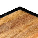 vidaXL tömör újrahasznosított fa dohányzóasztal 90 x 50 x 40 cm