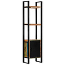 vidaXL tömör újrahasznosított fa könyvespolc 45 x 30 x 171 cm