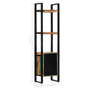vidaXL tömör újrahasznosított fa könyvespolc 45 x 30 x 171 cm