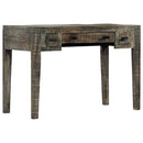 vidaXL tömör mangófa íróasztal 110 x 50 x 75 cm