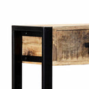 vidaXL tömör mangófa tálalóasztal 90 x 30 x 75 cm