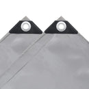 vidaXL szürke ponyva 650 g/m² 1,5 x 10 m