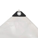 vidaXL fehér ponyva 650 g/m² 5 x 6 m