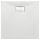 vidaXL fehér SMC zuhanytálca 80 x 80 cm