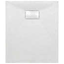vidaXL fehér SMC zuhanytálca 90 x 70 cm