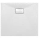 vidaXL fehér SMC zuhanytálca 90 x 80 cm