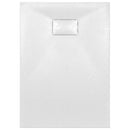 vidaXL fehér SMC zuhanytálca 100 x 70 cm