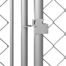 vidaXL kültéri kutyakennel tetővel 7,6 x 3,8 x 2,3 m