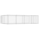 vidaXL kültéri kutyakennel 7,6 x 3,8 x 1,9 m