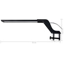 vidaXL kék és fehér LED-lámpa akváriumhoz szorítókkal 25 - 45 cm