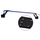vidaXL kék és fehér LED-lámpa akváriumhoz szorítókkal 75 - 90 cm