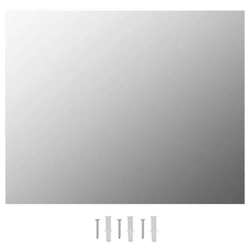 vidaXL keret nélküli üveg tükör 100 x 60 cm