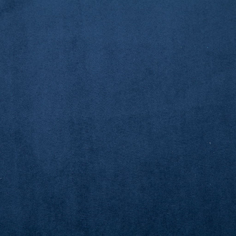 vidaXL kék bársony karosszék króm lábakkal