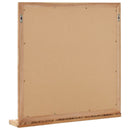 vidaXL tömör diófa fürdőszobai tükör 60 x 12 x 62 cm