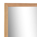 vidaXL tömör diófa fürdőszobai tükör 60 x 12 x 62 cm