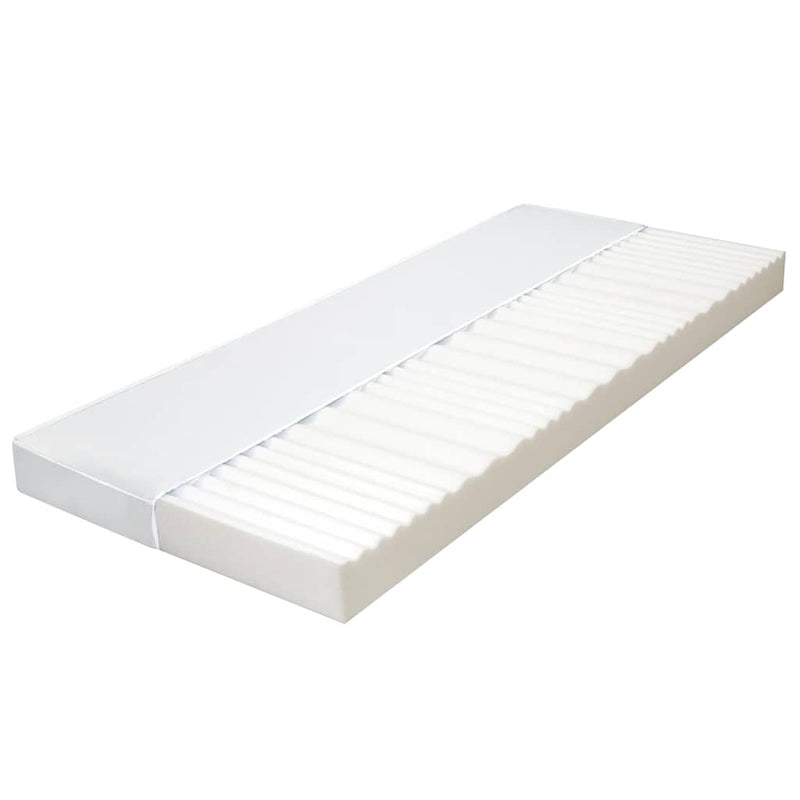 vidaXL 7 zónás PU habmatrac 120 x 200 cm 10 cm H2 H3