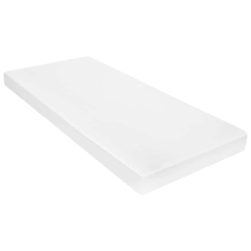 vidaXL 7 zónás PU habmatrac 120 x 200 cm 10 cm H2 H3
