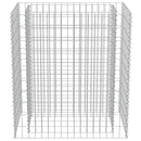 vidaXL horganyzott acél gabion magaságyás 90 x 50 x 100 cm