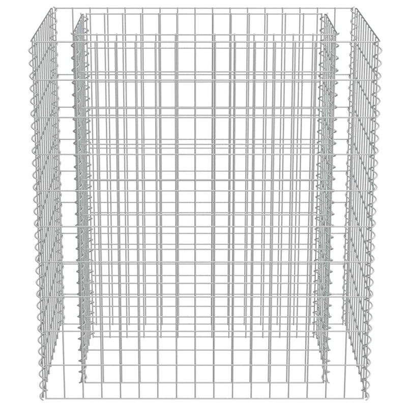 vidaXL horganyzott acél gabion magaságyás 90 x 50 x 100 cm