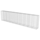 vidaXL horganyzott acél gabion fal fedéllel 600 x 50 x 150 cm