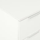 vidaXL magasfényű fehér szerelt fa tálalószekrény 60 x 35 x 80 cm