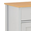 vidaXL szürke komód 79 x 35 x 81 cm