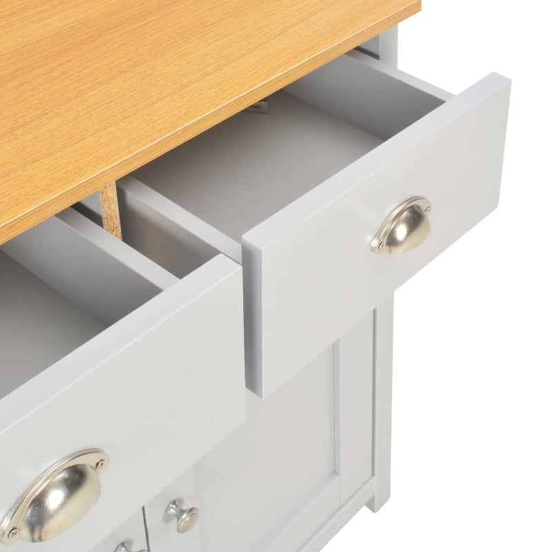 vidaXL szürke komód 79 x 35 x 81 cm