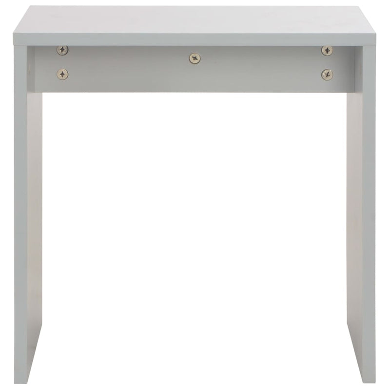 vidaXL szürke öltözőasztal tükörrel és ülőkével 104 x 45 x 131 cm