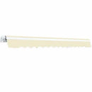 vidaXL krémfehér kézi működtetésű összecsukható napellenző 600 cm