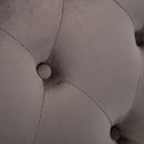 vidaXL szürke bársonydívány