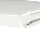 vidaXL fehér gyorsan szerelhető WC-ülőke lassan csukódó fedéllel