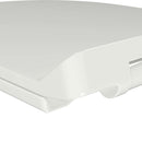 vidaXL fehér gyorsan szerelhető WC-ülőke lassan csukódó fedéllel