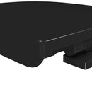 vidaXL fekete gyorsan szerelhető WC-ülőke lassan csukódó fedéllel