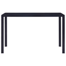 vidaXL 7 darabos szürke étkezőszett