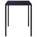 vidaXL 7 darabos szürke étkezőszett