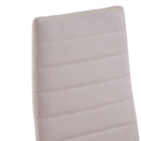 vidaXL 7 darabos cappuccino színű étkezőszett