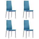 vidaXL 5 darabos kék étkezőszett