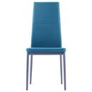 vidaXL 5 darabos kék étkezőszett